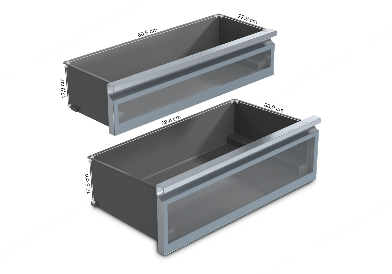 Miele מקרר אינטגרלי מקפיא תחתון 76 ס"מ IceMaker דלת Push2open סדרת MasterCool תוצרת Miele דגם KFMC 3834 R — תמונה 6