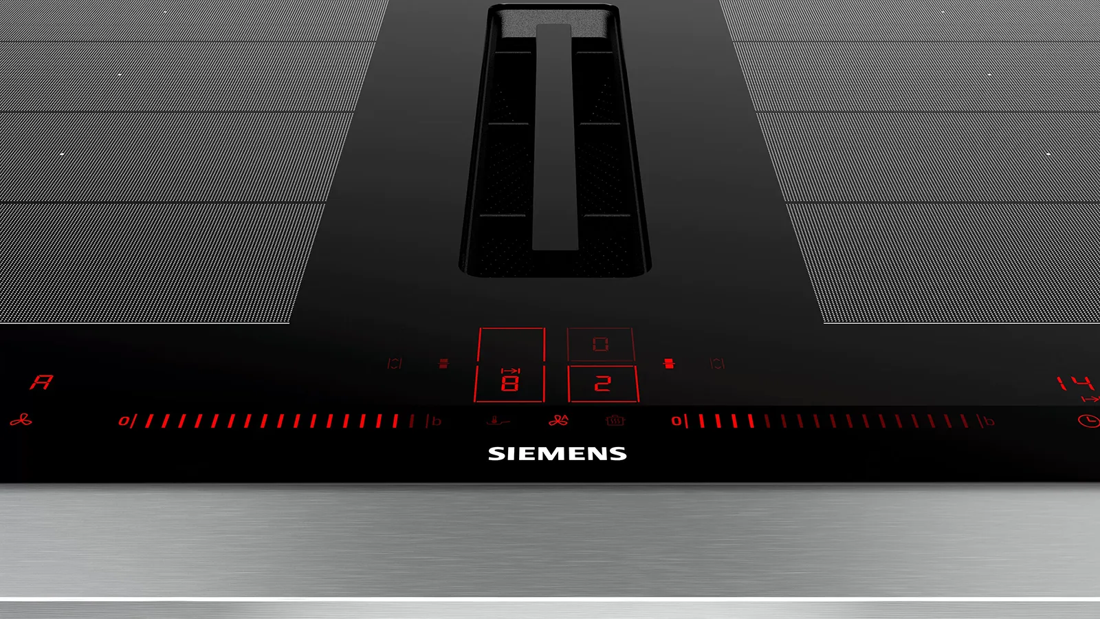 Siemens כיריים אינדוקציה 80 ס"מ משולבות קולט אדים סדרה iQ700 תוצרת Siemens דגם EX875LX67E — תמונה 2