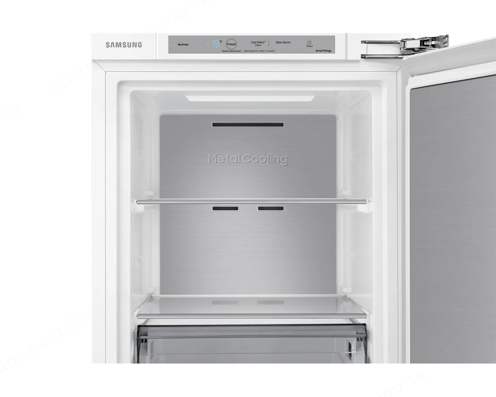 Samsung מקפיא אינטגרלי גמיש 60 ס"מ 220 ליטר Digital Inverter מצב שבת NO FROST תוצרת Samsung דגם BRZ227205WW — תמונה 3