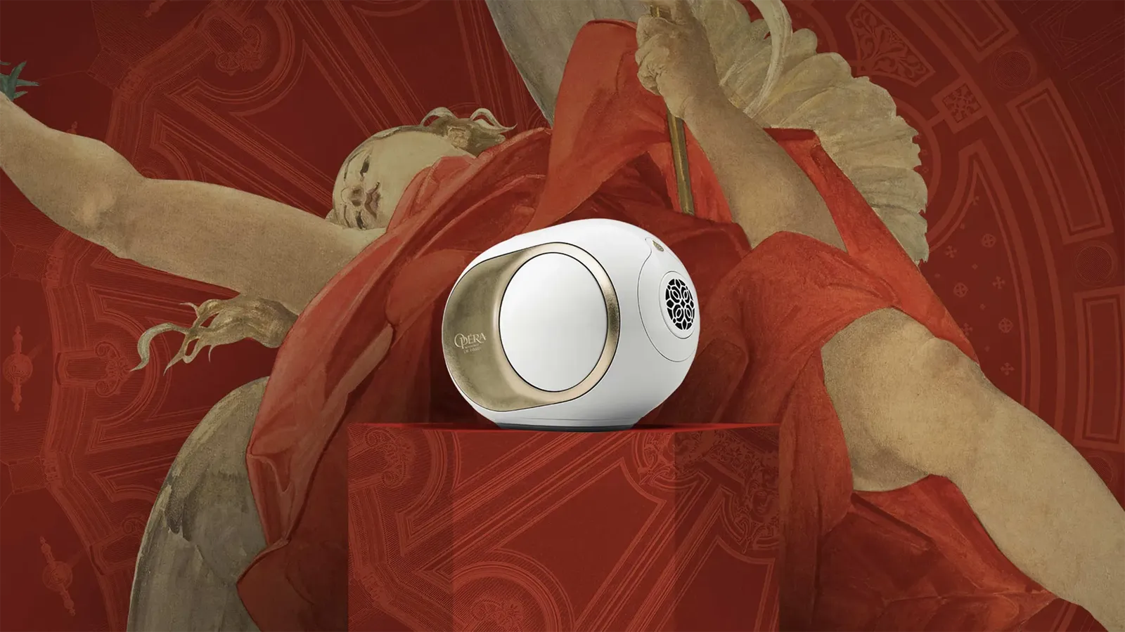 DEVIALET רמקול יחיד 1100Watts RMS גימור Gold Leaf מבית DEVIALET דגם PHANTOM I 108 DB OPÉRA DE PARIS — תמונה 4