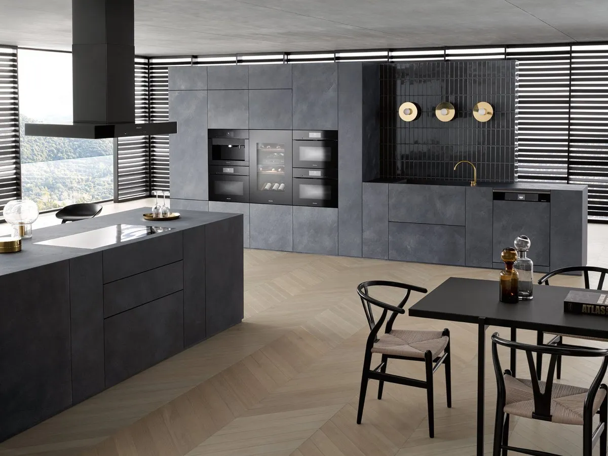Miele תנור שף משולב מיקרו 45 ס"מ ArtLine Touch2Open M-Touch תוצרת Miele דגם H 7840 BMX black — תמונה 9