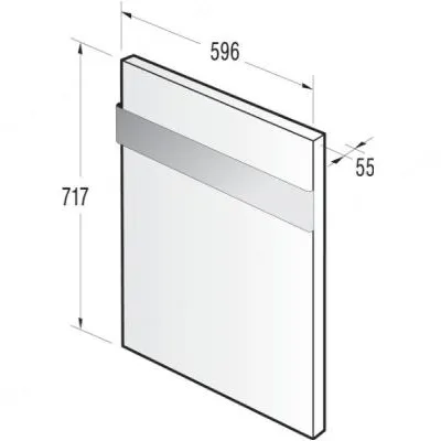 Gorenje דלת דקורטיבית למדיח כלים מדגם GORENJE ORA ITO DPPORAE — תמונה 3