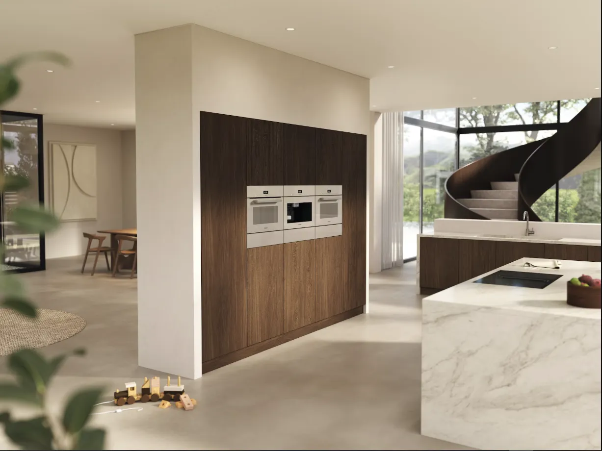 Miele תנור בנוי 60 ס"מ פירוליטי 76 ליטר אפייה עם לחות תוצרת Miele דגם H 7460 BP Pearl beige — תמונה 6