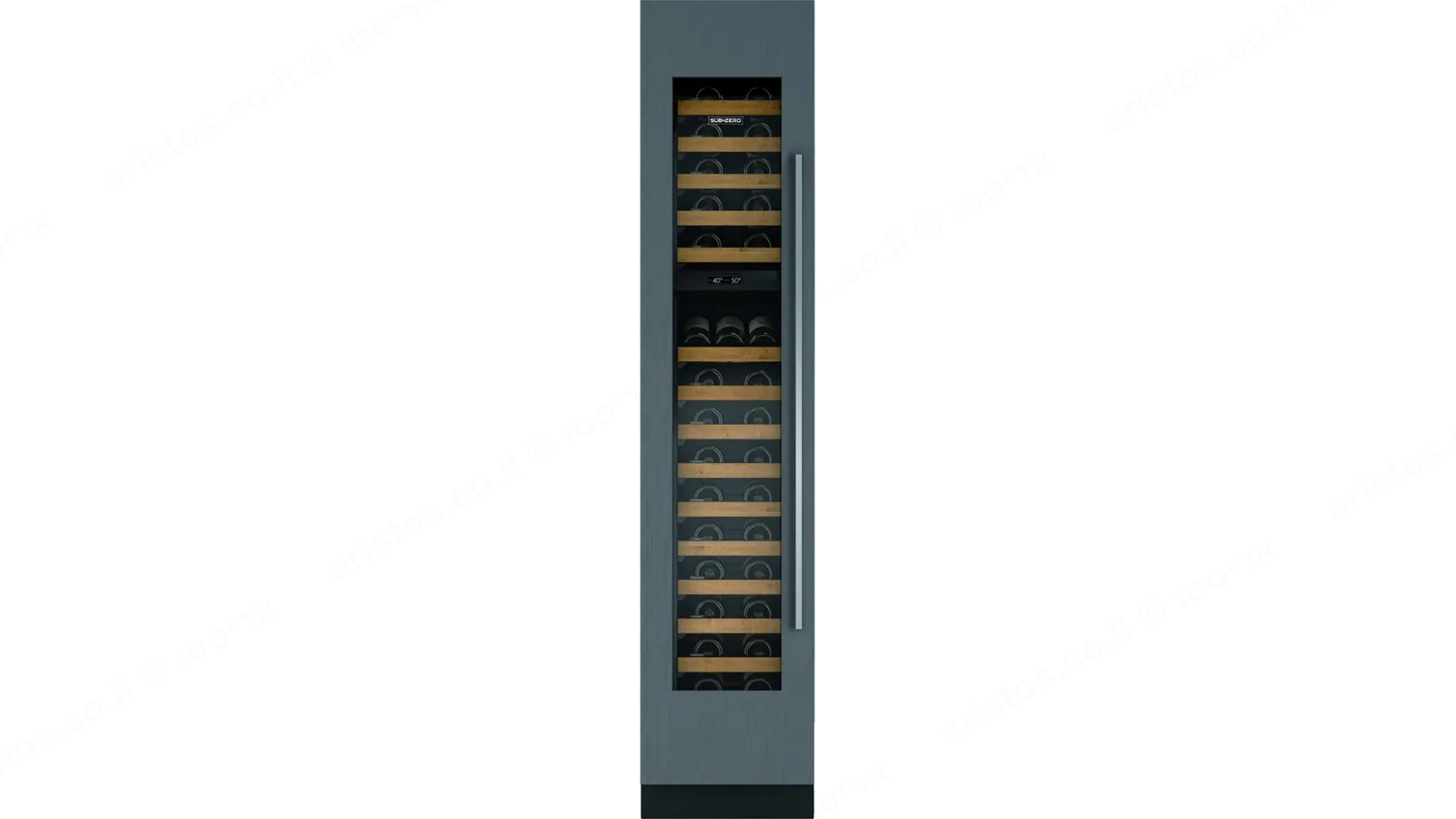 SUB ZERO מקרר יין אינטגרלי 46 ס”מ חיפוי בהתאמה אישית 59 בקבוקים תוצרת Sub zero דגם ICBDEC1850W — תמונה 16