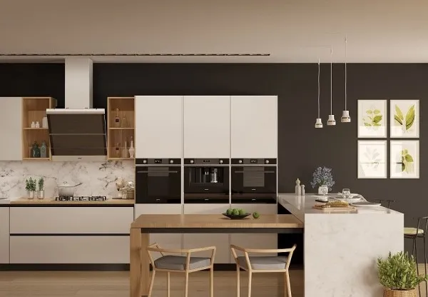 SMEG תנור בנוי 60 ס"מ פירוליטי מצב שבת שחור מלא כולל ידית סדרת LINEA תוצרת SMEG דגם SFP6101TVNO — תמונה 3
