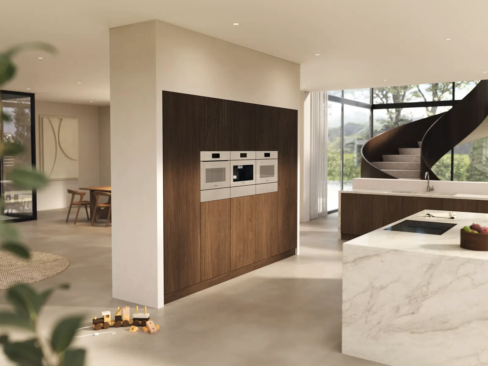 Miele מגירת חימום 14 ס"מ פתיחה בטאץ' בישול איטי תוצרת Miele דגם ESW 7010 Pearl beige — תמונה 9