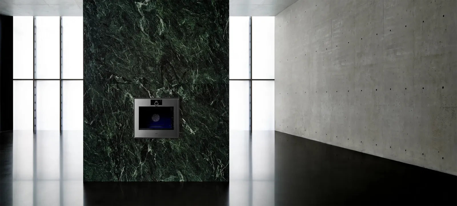 GAGGENAU תנור בנוי פירוליטי 60 ס"מ דלת צד נירוסטה בציפוי זכוכית מעושנת סדרת Expressive תוצרת GAGGENAU דגם GO471120 — תמונה 5