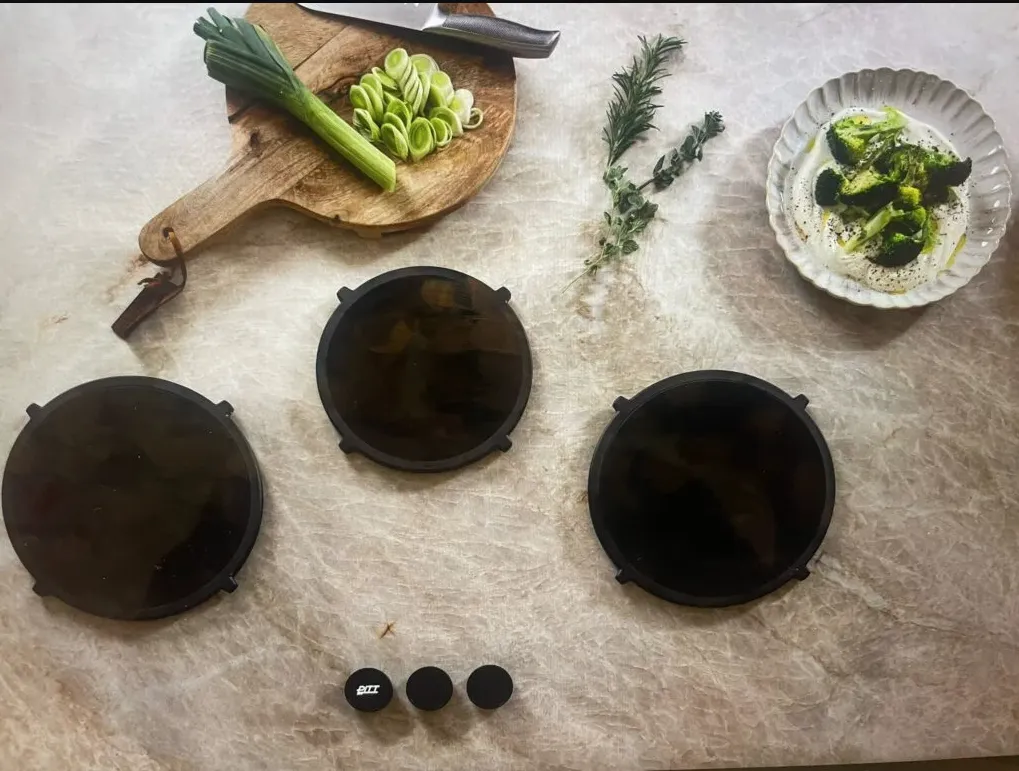 PITT cooking כיריים אינדוקציה המשתלבים כחלק אינטגרלי ממשטח העבודה 5 מוקדים מבית PITT cooking דגם Enep-I — תמונה 7