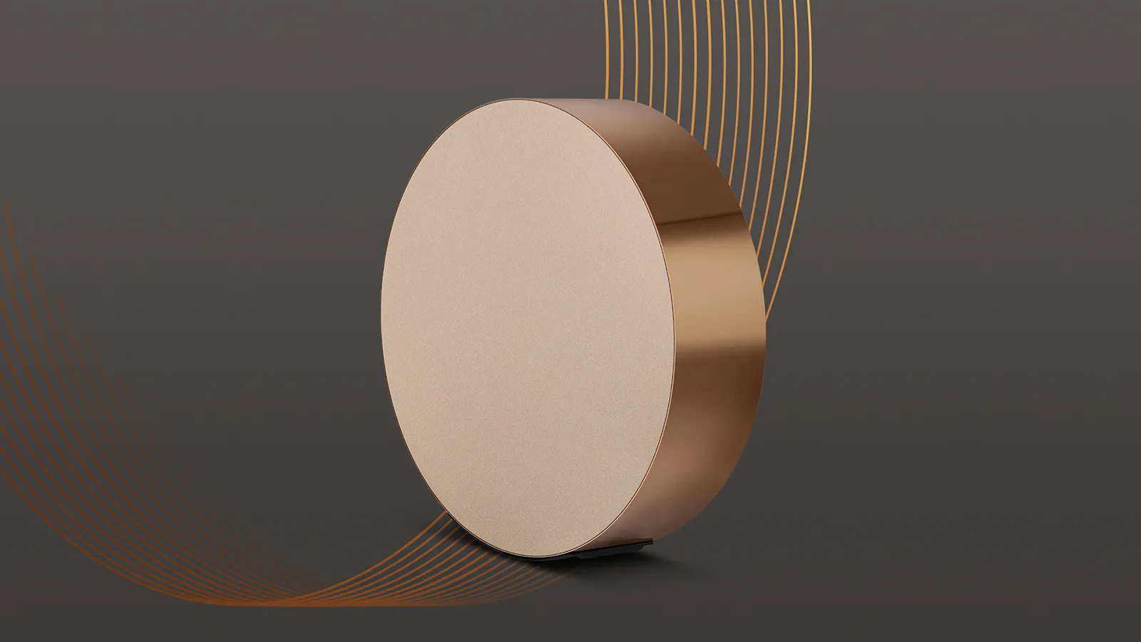 bang & olufsen רמקול עוצמתי בעיצוב איקוני מבית Bang & Olufsen צבע ברונזה דגם Beosound Edge Bronze  — תמונה 4