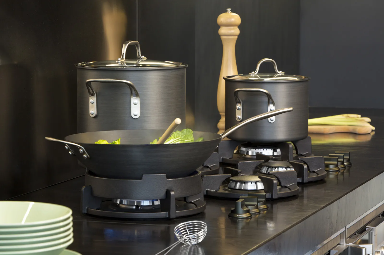 PITT cooking כיריים גז 6 מבערים רוחב ארון 120 ס"מ מבית PITT cooking דגם Foessa — תמונה 3