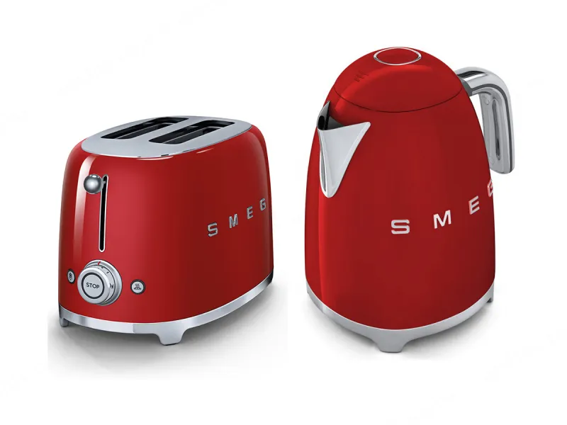 SMEG קומקום חשמלי בצבע אדום מסדרת 50's Retro Style,תוצרת SMEG דגם KLF03RDEU — תמונה 5