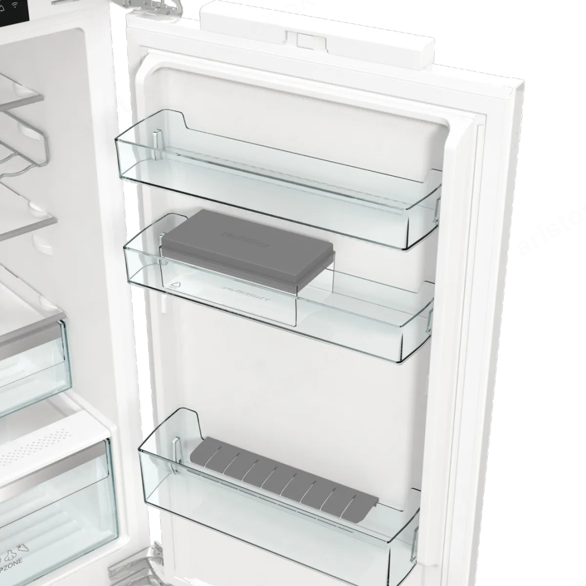 Gorenje מקרר אינטגרלי 60 ס"מ מקפיא תחתון גמיש 252 ליטר NoFrost Dual תוצרת Gorenje דגם NRKI517E62WF — תמונה 9