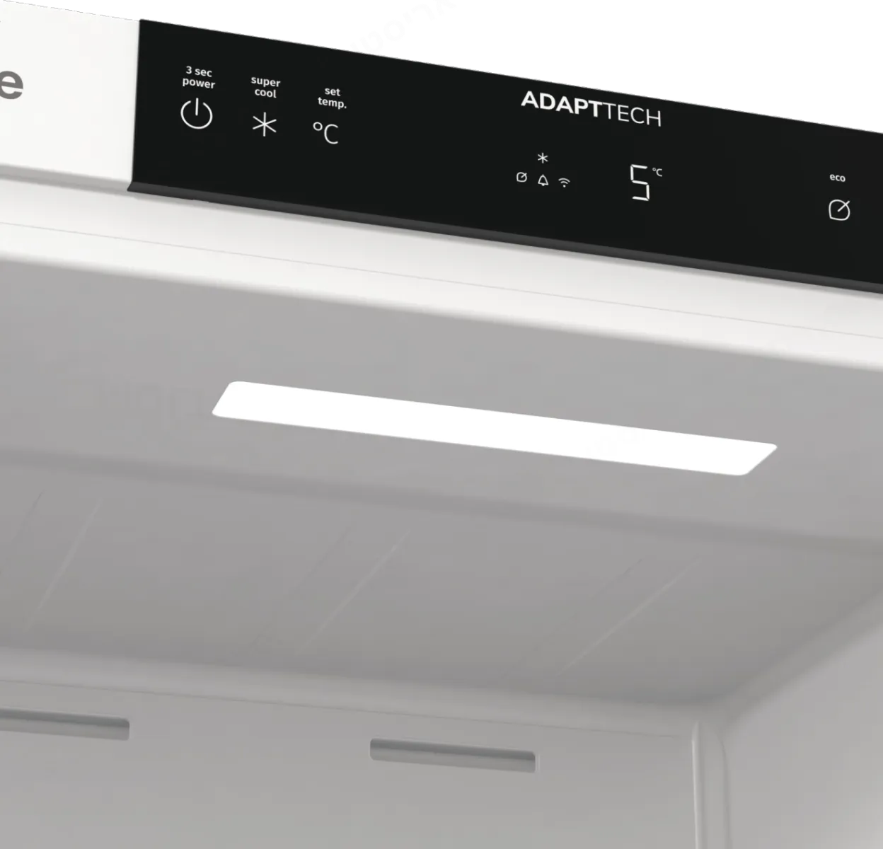 Gorenje מקרר אינטגרלי 60 ס"מ ללא מקפיא 300 ליטר מגירת אפס מנוע אינוורטר תוצרת Gorenje דגם RI517E62WF — תמונה 10
