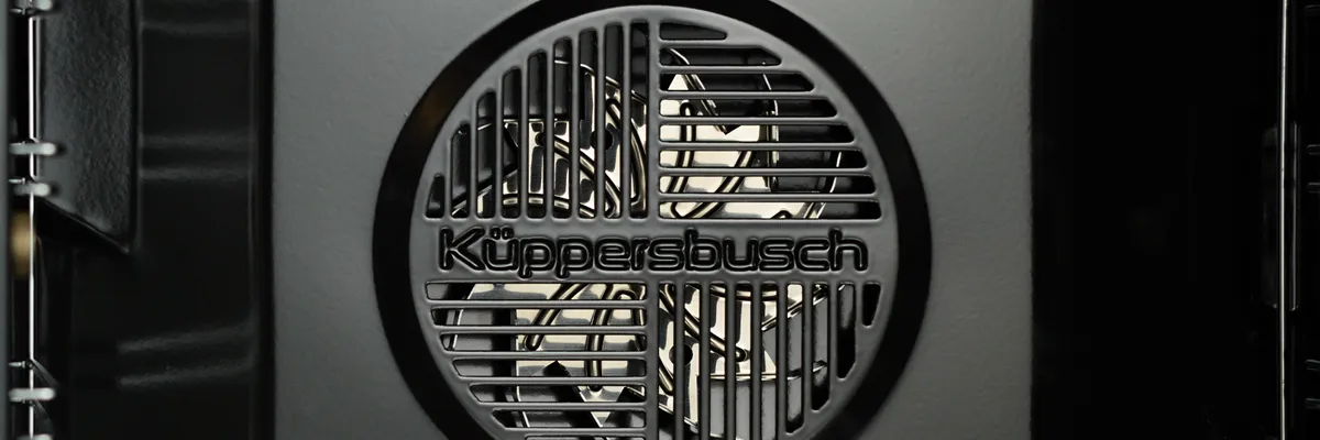 kueppersbusch תנור בנוי 90 ס"מ זכוכית שחורה עם ערכות עיצוב ומערכת ökotherm תוצרת kueppersbusch דגם B9330.0 — תמונה 5