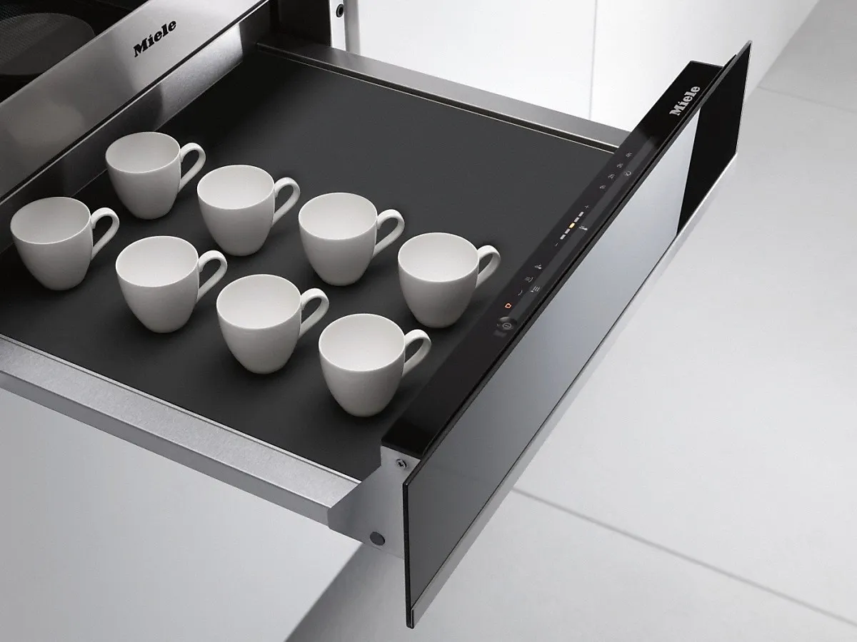 Miele מגירת חימום יוקרתית בצבע שחור 6 מערכות כלים MIELE ESW6214 — תמונה 2