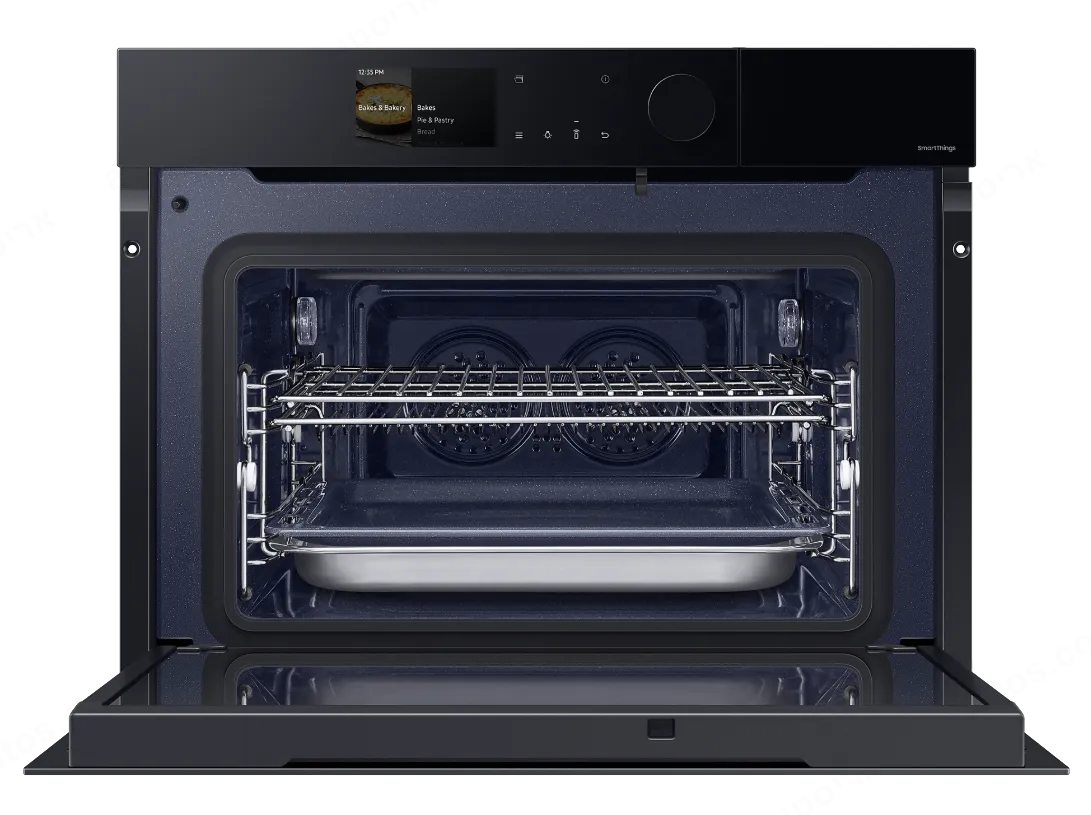 Samsung תנור אידוי 45 ס"מ Full steam AIRFRY בעיצוב יוקרתי  פתיחה חשמלית ללא ידית תוצרת Samsung דגם NQ5B7993AAK — תמונה 3