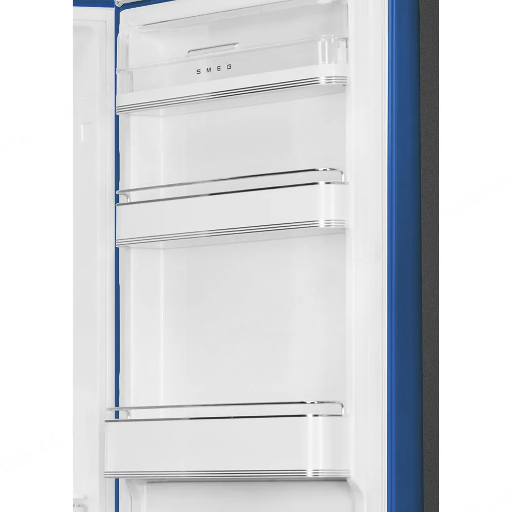 SMEG מקרר רטרו מקפיא תחתון בצבע כחול מסדרת 50'Retro Style תוצרת SMEG דגם FAB32 — תמונה 5