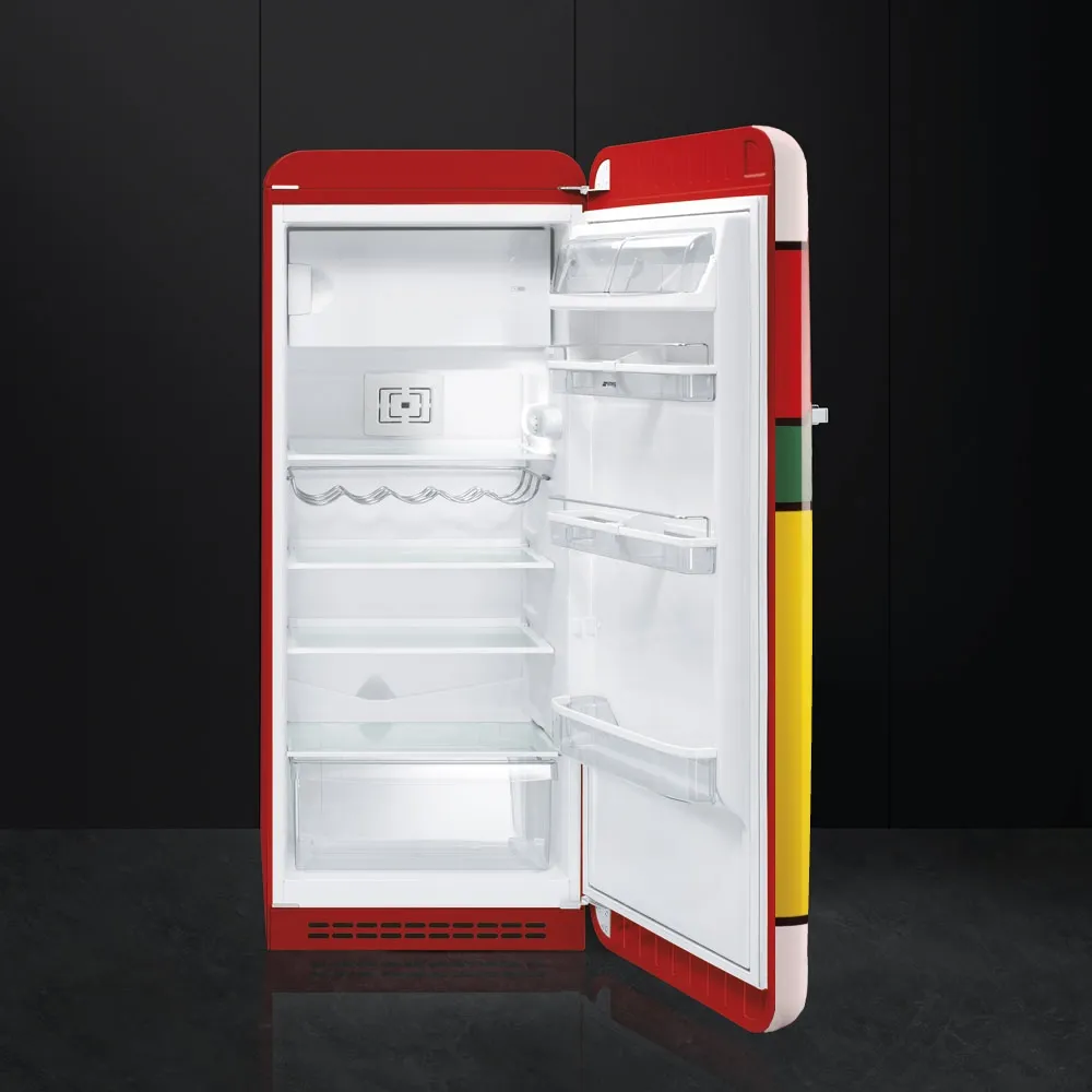 SMEG מקרר משולב מקפיא רטרו מסדרת 50'Retro Style תוצרת SMEG דגם FAB28RDMC — תמונה 3