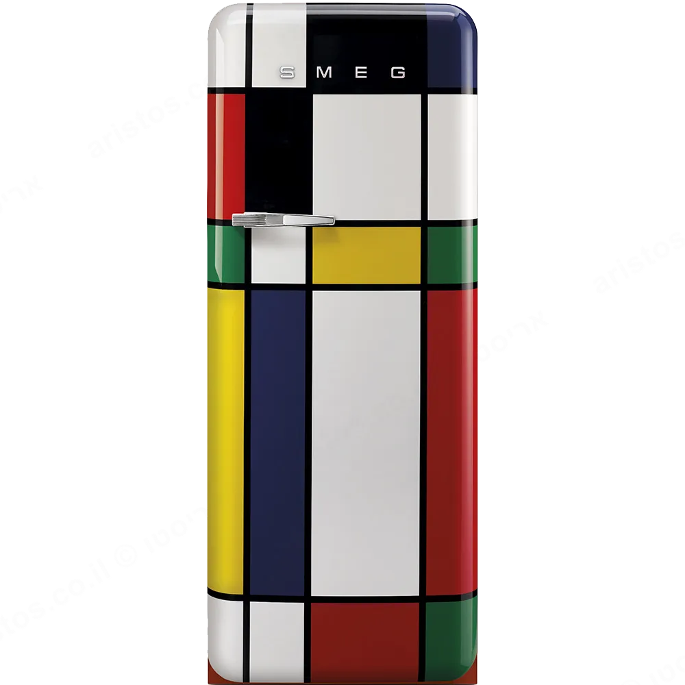 SMEG מקרר משולב מקפיא רטרו מסדרת 50'Retro Style תוצרת SMEG דגם FAB28RDMC — תמונה 2