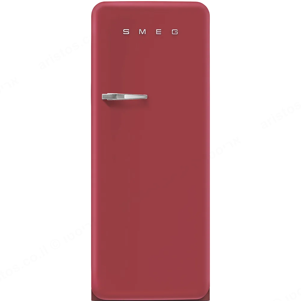 SMEG מקרר משולב מקפיא רטרו מסדרת 50'Retro Style תוצרת SMEG דגם FAB28RRV1 אדום קטיפה — תמונה 2