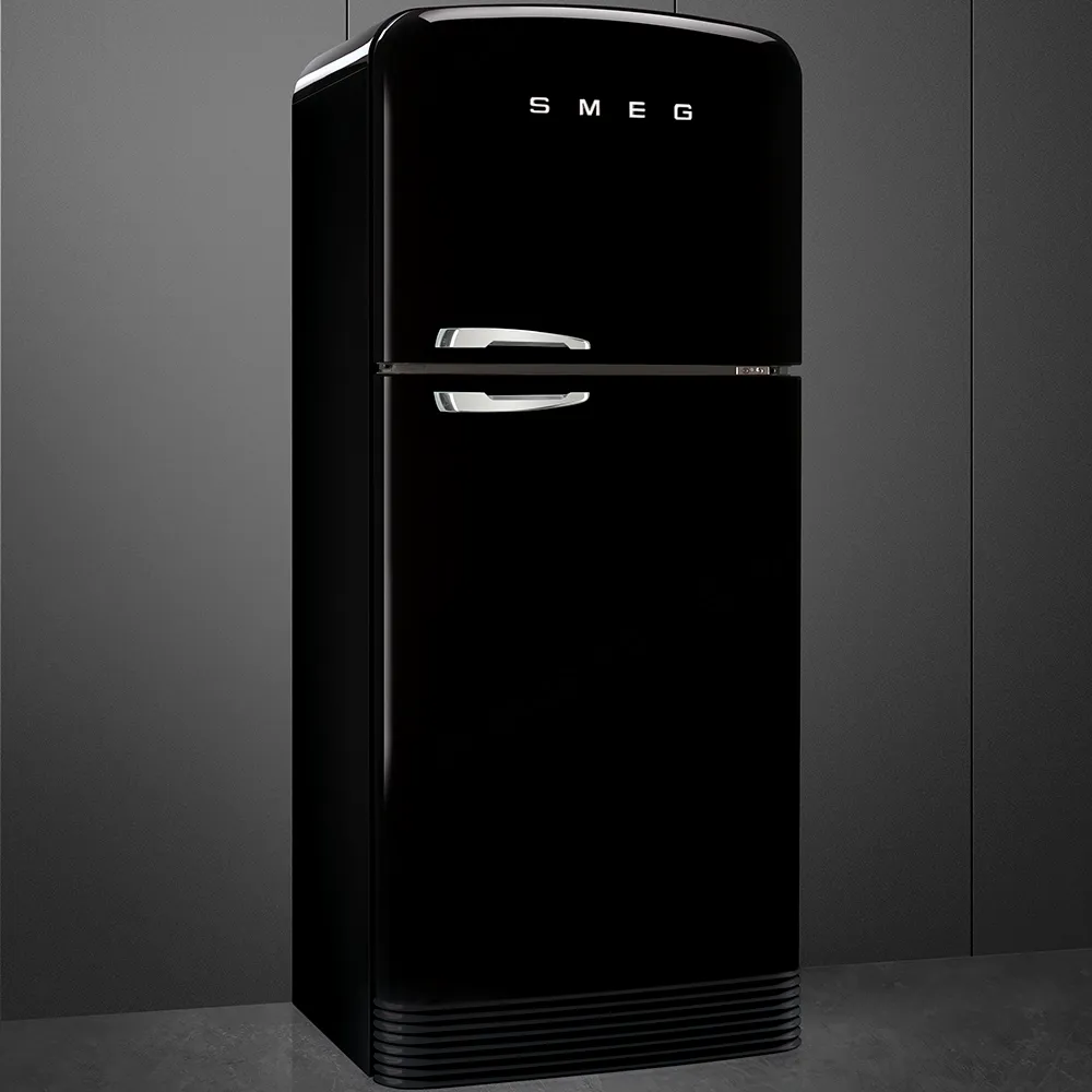 SMEG מקרר מקפיא עליון רטרו שנות החמישים מסדרת 50' Retro Style תוצרת SMEG דגם FAB50RBL — תמונה 2