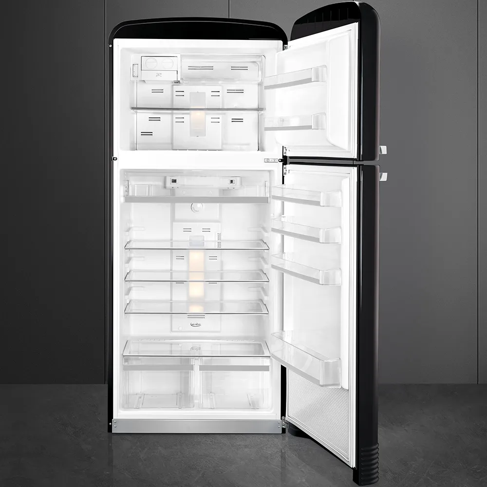 SMEG מקרר מקפיא עליון רטרו שנות החמישים מסדרת 50' Retro Style תוצרת SMEG דגם FAB50RBL — תמונה 3