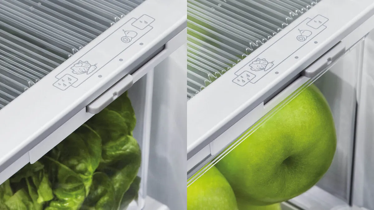 Fisher & Paykel מקרר מקפיא תחתון 3 דלתות 90 ס"מ סדרה 7 יצרן מים וקרח גימור נירוסטה שחורה תוצרת FISHER&PAYKEL דגם RF540ADUB7 — תמונה 7
