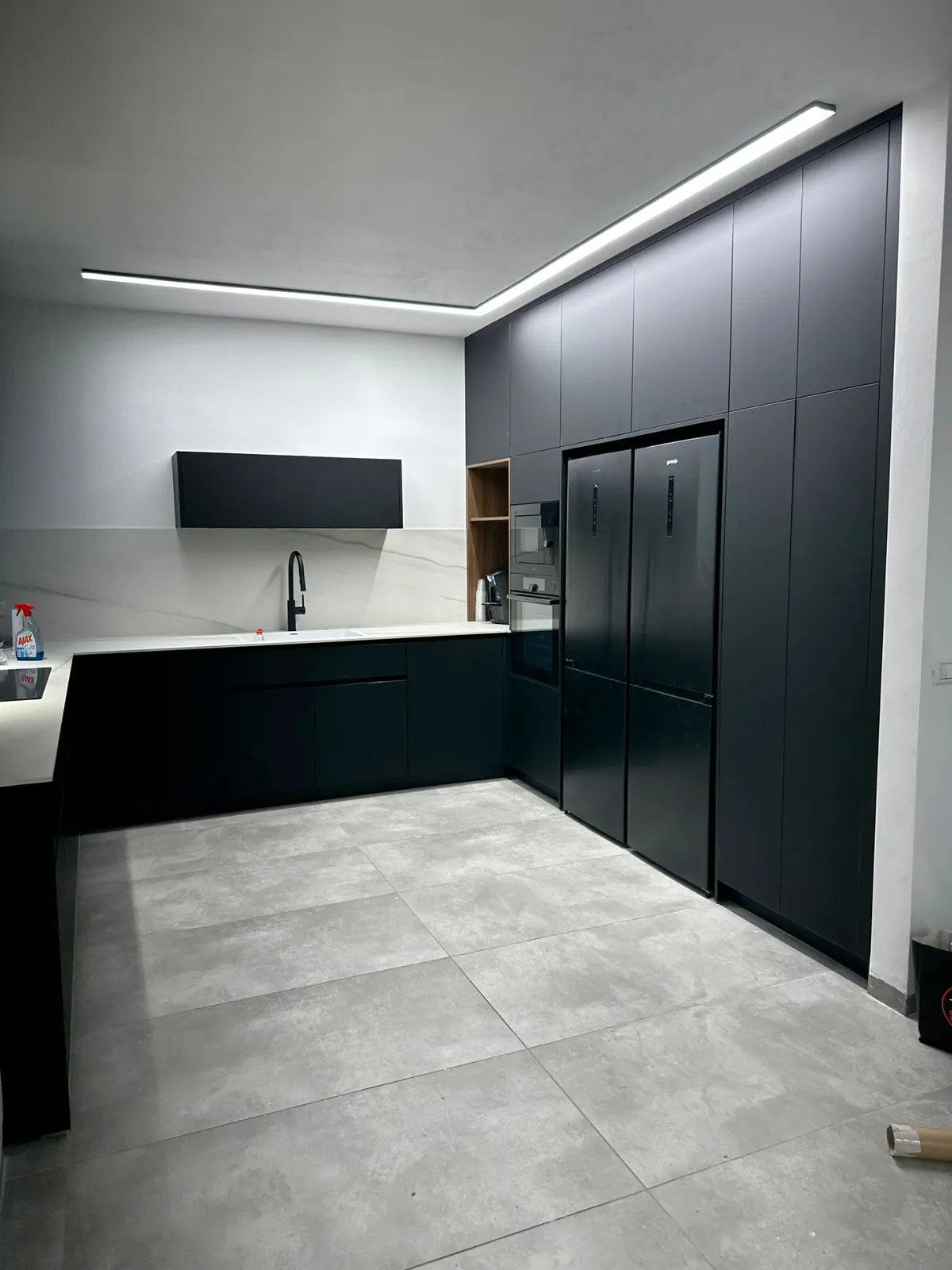 Gorenje מקרר מקפיא תחתון רוחב 120 ס"מ 660 ליטר NO FROST שחור מטאלי תוצרת Gorenje דגם NRK619EABLX4 תצוגה — תמונה 11