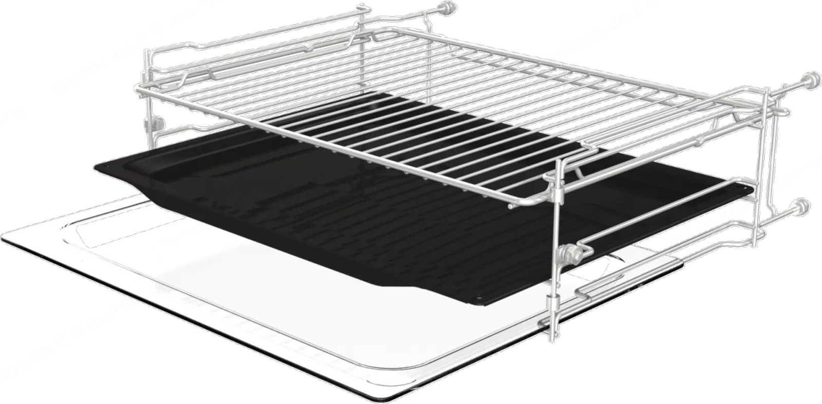 Gorenje תנור בנוי משולב מיקרוגל 45 ס''מ 50 ליטר ניקוי באדים מצב שבת AirFry שחור מלא סדרה G800 תוצרת Gorenje דגם BCM4058B — תמונה 9