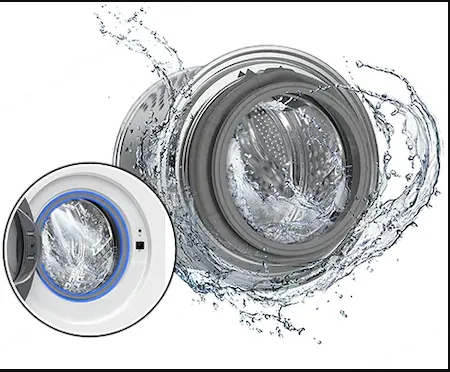 מכונת כביסה פתח חזית 11 ק"ג בטכנולוגיית ™AI Ecobubble מנוע אינוורטר צבע שחור תוצרת Samsung דגם WW11BB9445GB