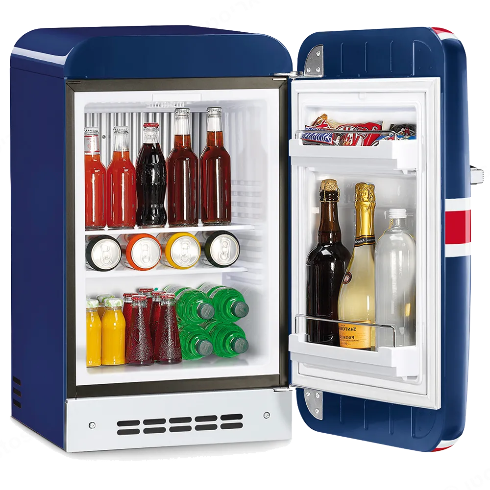 SMEG מקרר מיני משרדי רטרו צבעוני מסדרת 50'Retro Style תוצרת SMEG דגם FAB5 — תמונה 4