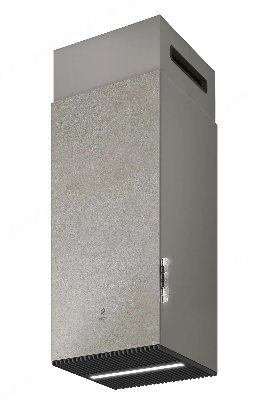 Elica קולט אדים 32 ס"מ צמוד קיר גימור בטון מבית ELICA דגם HAIKU CONCRETE/A/32 — תמונה 2