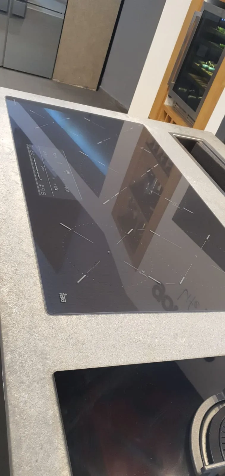 Teka כיריים אינדוקציה 90 ס"מ זכוכית אפורה 5 מוקדים FLEX תוצרת TEKA דגם IB 9530 ANTHRACITE — תמונה 4