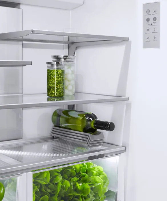 Fisher & Paykel מקרר אינטגרלי מקפיא תחתון 3 דלתות 90 ס"מ סדרה 7 יצרן קרח תוצרת FISHER&PAYKEL דגם RS90AU3 — תמונה 16