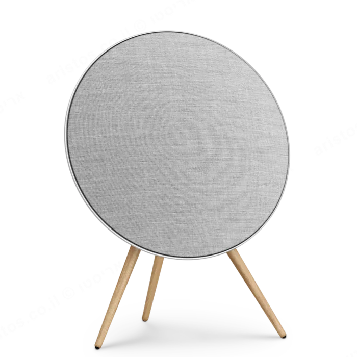 רמקול יוקרתי מעוצב בצבע זהב מבית Bang & Olufsen דגם Beosound A9 5th Gen Gold