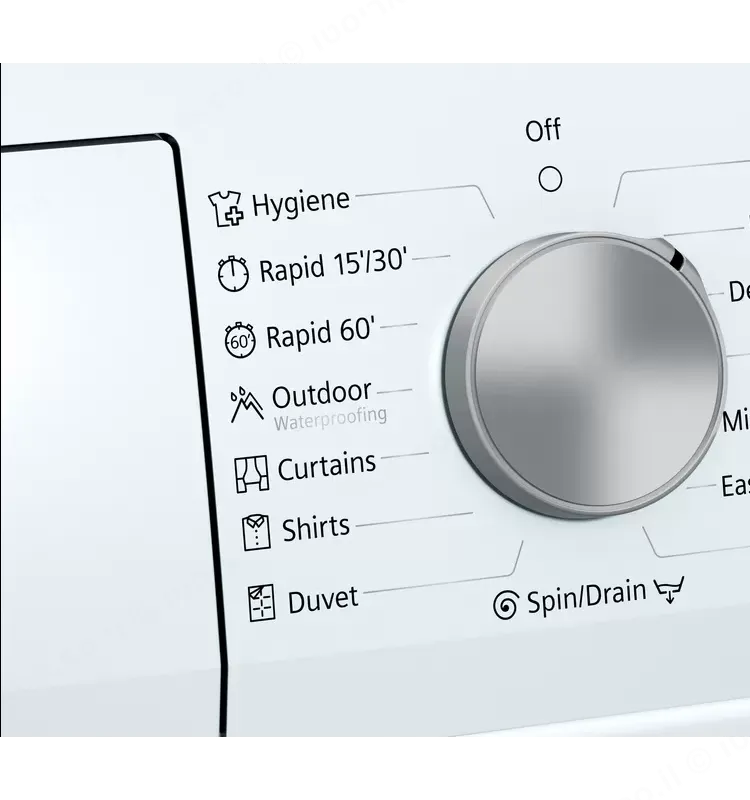 Siemens מכונת כביסה ‏פתח קידמי Siemens  ‏8 ‏ק"ג SIEMENS דגם WM14T468IL — תמונה 3