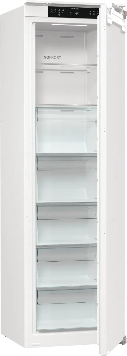 Gorenje מקפיא אינטגרלי גמיש 60 ס"מ Total NO-FROST מנוע אינוורטר 235 ליטר תוצרת Gorenje דגם FNCI517E62WF — תמונה 3