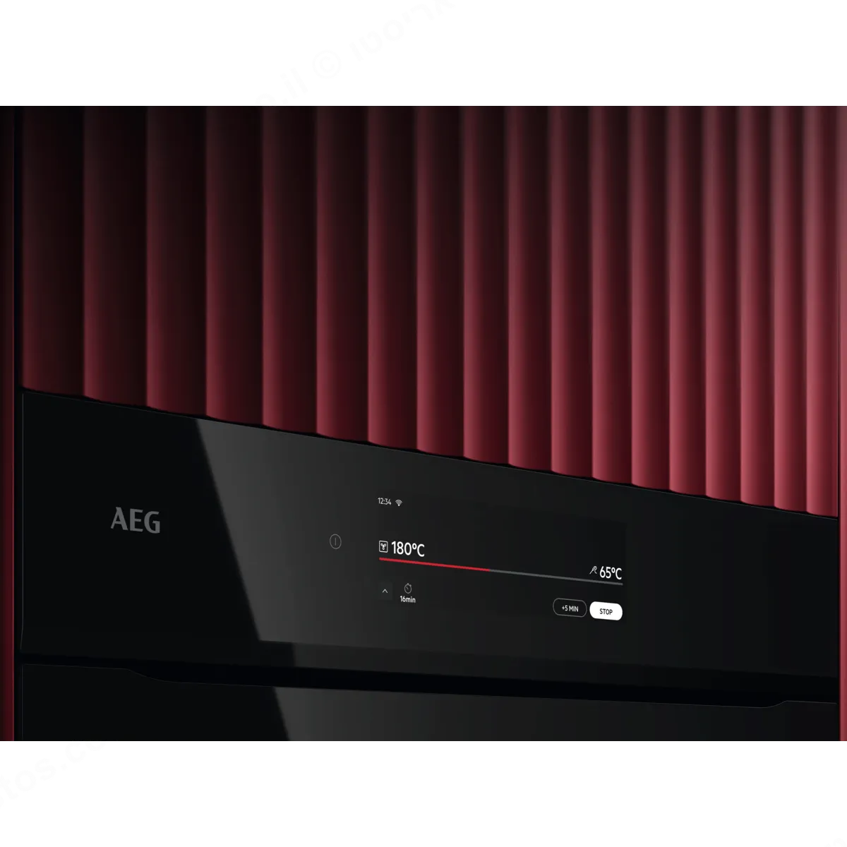 AEG תנור בנוי פירוליטי 60 ס"מ AI-Chef AIRFRY חיבור WiFi שחור מלא סדרה 9000 תוצרת AEG דגם ABA95832B — תמונה 3