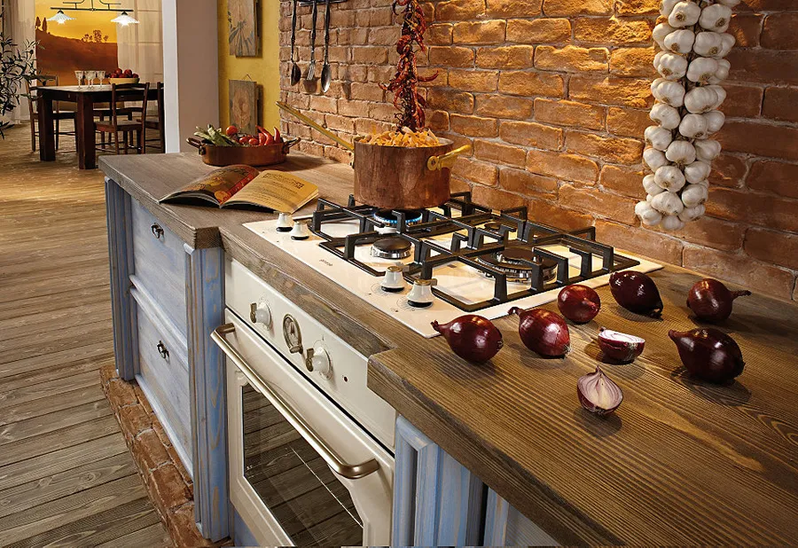 Gorenje כיריים גז 5 מבערים GORENJE בעיצוב כפרי CLASSICO דגם GW75CLI — תמונה 2