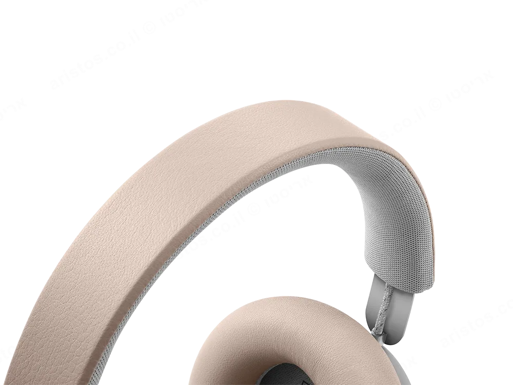 bang & olufsen אוזניות אלחוטיות צבע אבן בתצורת Over Ear מבית Bang & Olufsen דגם Beoplay H4 2nd Gen Limestone — תמונה 3