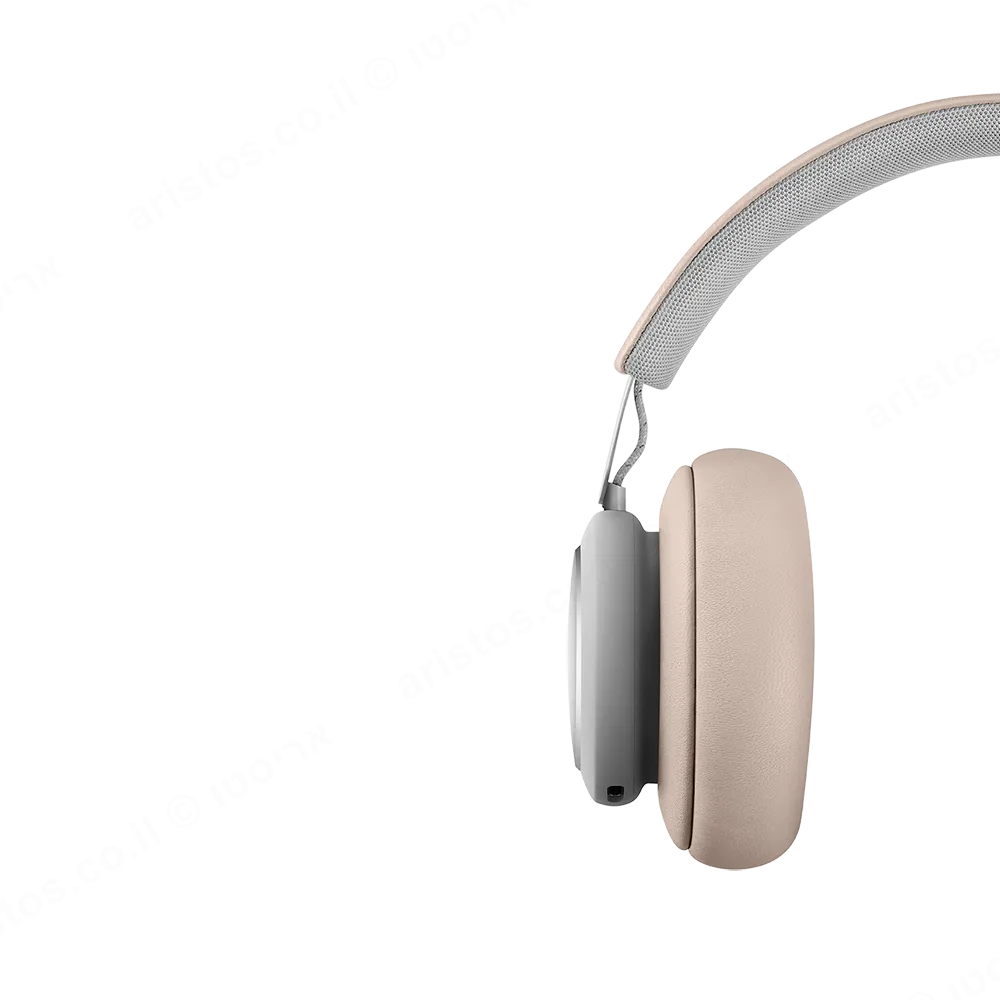 bang & olufsen אוזניות אלחוטיות צבע אבן בתצורת Over Ear מבית Bang & Olufsen דגם Beoplay H4 2nd Gen Limestone — תמונה 5