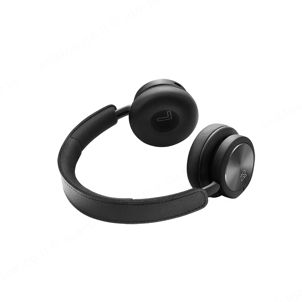 bang & olufsen אוזניות אלחוטיות יוקרתיות צבע שחור מעוצבות עם מסנן רעשים אקטיבי מבית Bang & Olufsen דגם Beoplay H8i Black — תמונה 2