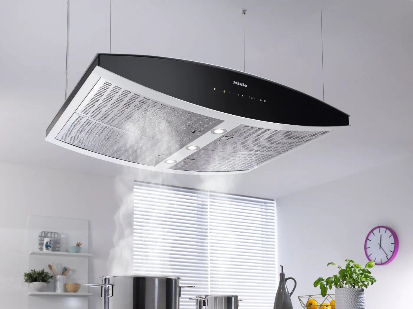 Miele קולט אדים תלוי לאי ללא ארובה MIELE DA7006D — תמונה 2