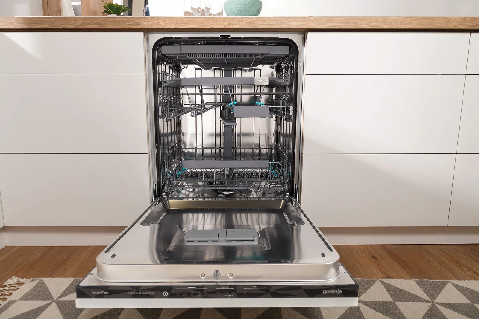 Gorenje מדיח כלים אינטגרלי מלא 60 ס"מ פתיחה אוטומטית 16 מערכות כלים תוצרת Gorenje דגם GV672C60 — תמונה 6