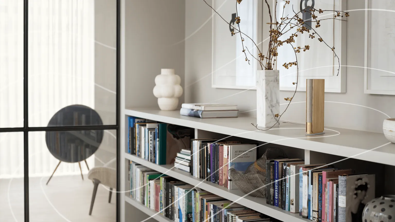 רמקול Wi-Fi חכם וקומפקטי תוצרת B&O דגם Beosound Emerge