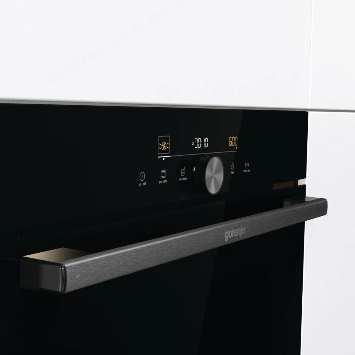 Gorenje תנור בנוי משולב מיקרוגל 45 ס''מ 50 ליטר ניקוי באדים טריקה שקטה AirFry גימור Total black תוצרת Gorenje דגם BCM4547DG — תמונה 5