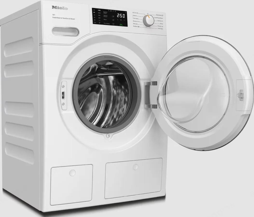 Miele מכונת כביסה פתח חזית 9 ק''ג 1400 סל"ד טיפול בקיטור PWash&TDos&Steam תוצרת Miele דגם WWG 880 WCS — תמונה 16