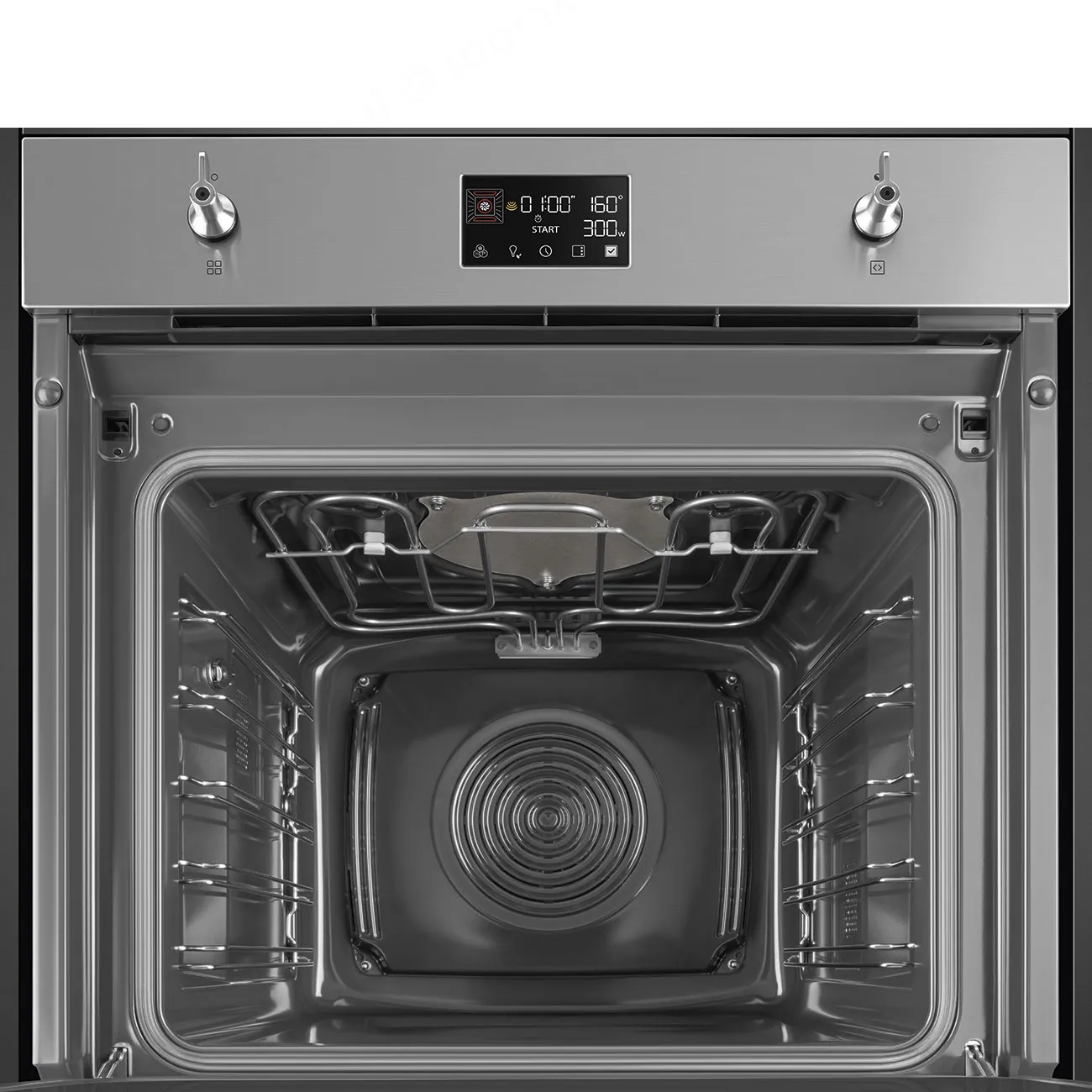 SMEG  תנור בנוי 60 ס"מ משולב מיקרו טיגון ללא שמן וניקוי באדים סדרת Classica תוצרת SMEG דגם SO6302M2X — תמונה 8