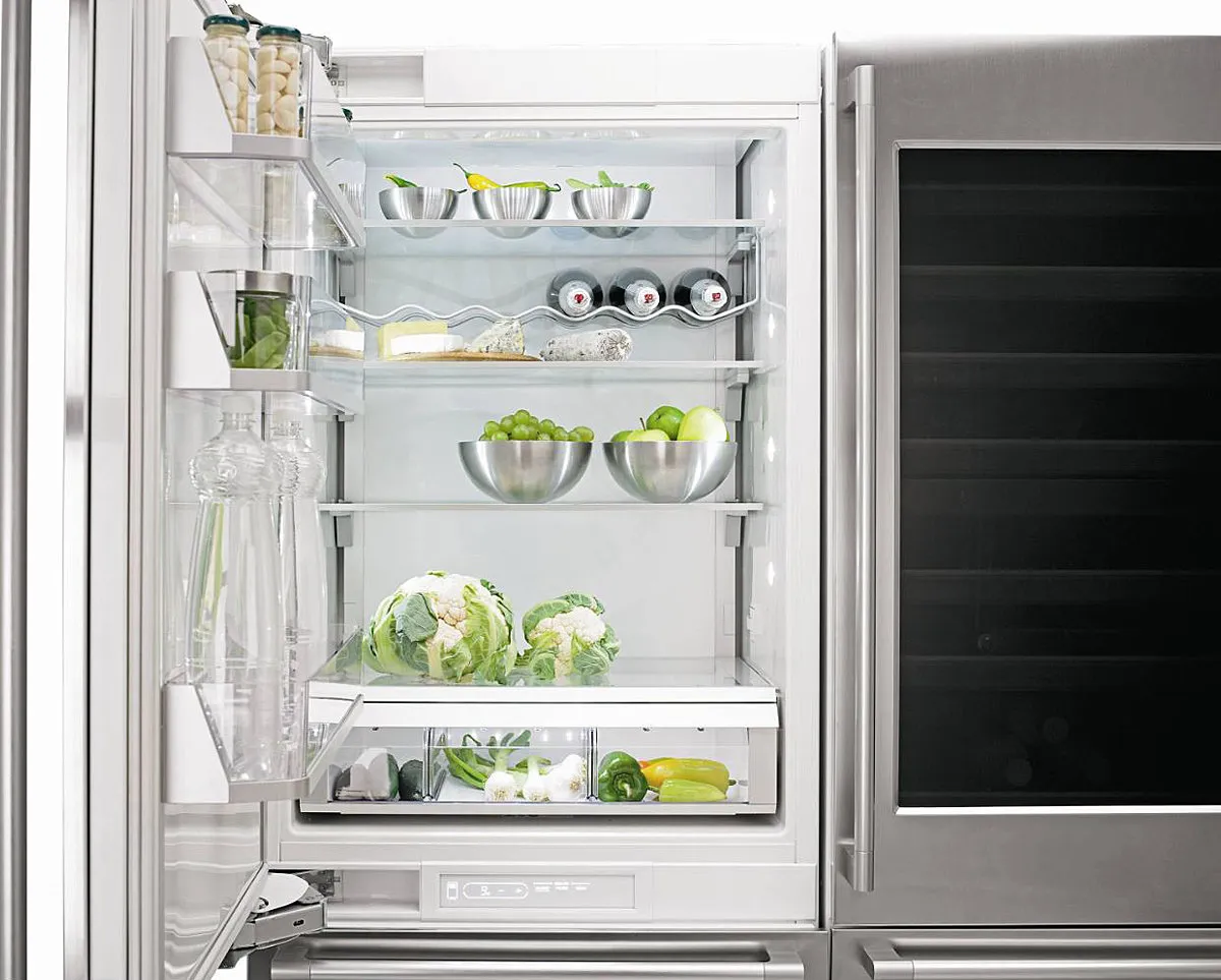 ASKO מקרר אינטגרלי מקפיא תחתון 75 ס"מ תא גמיש ICE MAKER תוצרת ASKO דגם RFN2826S — תמונה 11