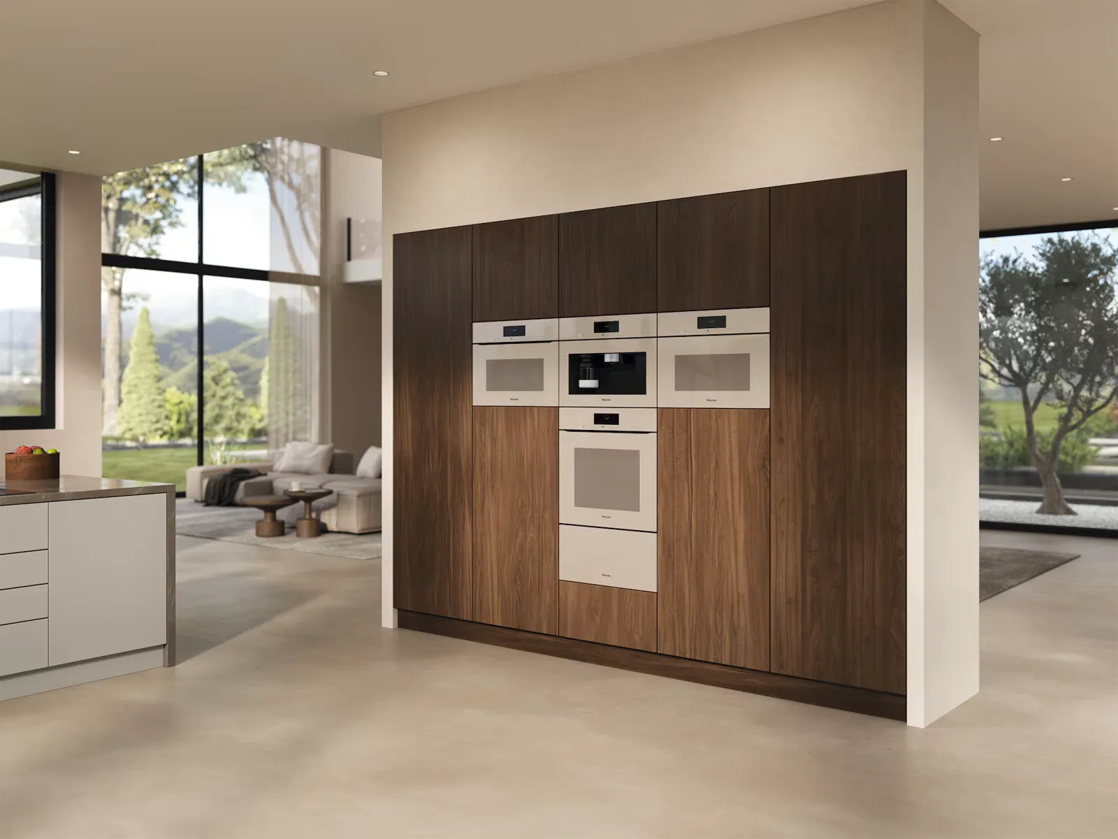 Miele תנור שף משולב מיקרו 45 ס"מ ArtLine Touch2Open M-Touch תוצרת Miele דגם H 7840 BMX Pearl beige — תמונה 13